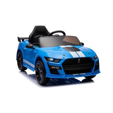 Leantoys Batteriebetriebenes Fahrzeug Ford Mustang GT500 Shelby Blue