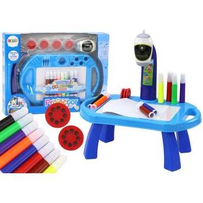 Leantoys Projektor Projektor für Zeichenbrett Blau