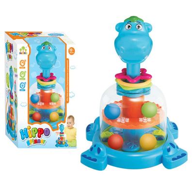 Lean Baby Nilpferd Ballon Blau