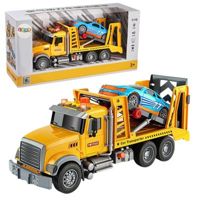 Leantoys Abschleppwagen Pannenhilfe Auto 2in1 Einstellbare Lichtgeräusche