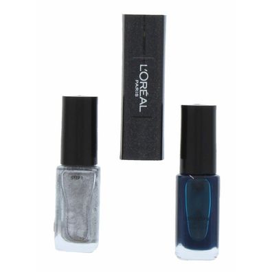 L'Oréal Paris Infallible Nagellack 2-In-1 MTX 030 Türkis 2 x 5 ml