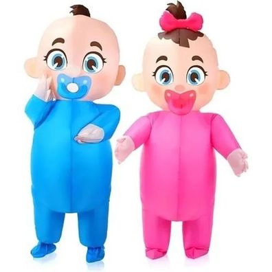 Baby Schnuller Aufblasbares Kostém lustig Cosplay Halloween