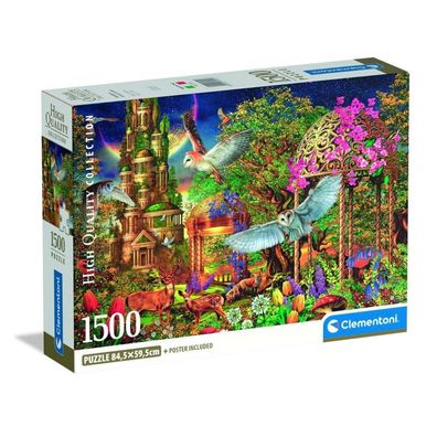 Hochwertige Woodland Fantasy Garden Puzzle 1500pcs