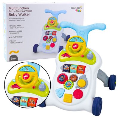 Leantoys Interaktive Lauflernhilfe mit Licht und Ton