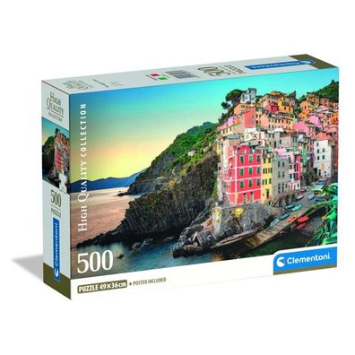 Hochwertiges Riomaggiore-Küstenpuzzle 500Stück