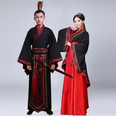Hanfu Cosplay Kostém Damen Herren Chinesisch Halloween