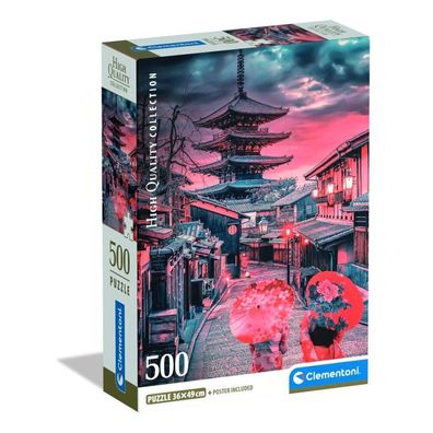 Hochwertige Abend in Kyoto Puzzle 500pcs