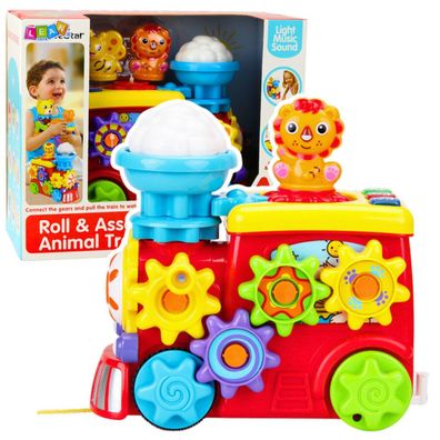 Leantoys Interaktive Lokomotive für Kleinkinder