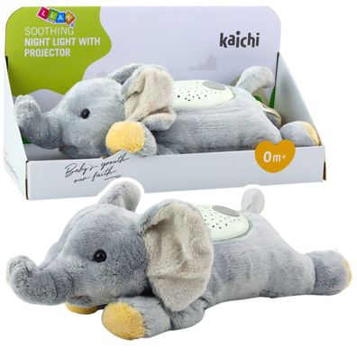 Lean Plüsch Elefant Schlafend Kuschelig Projektor Geräusche