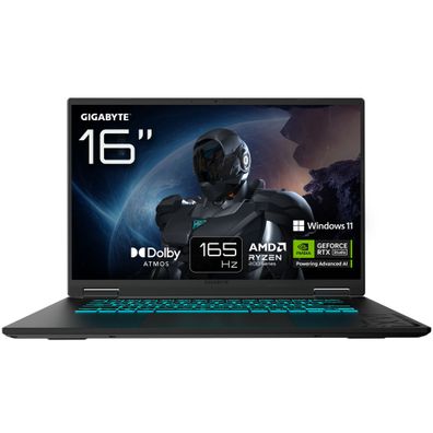Gigabyte GAMING A16 3VH 16" FHD 165Hz R7-260 16GB/1TB RTX 5060 Win11