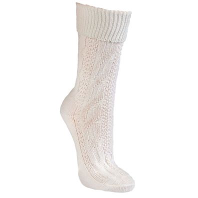 Trachtenstrümpfe kurz weiß