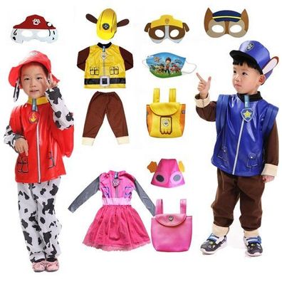 Paw Patrol Cosplay Kostém Kinder Set Marshall Chase Halloween Outfit