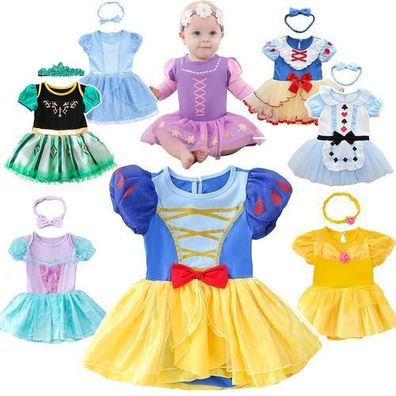Baby Prinzessin Kleid Tutu Cosplay Outfit Mädchen Halloween Party