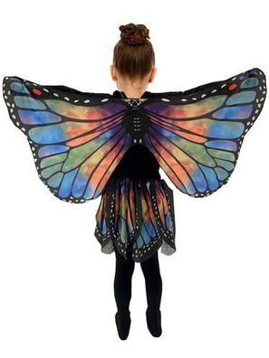 Schmetterling Flégel Cosplay Kostém Mädchen Prinzessin Halloween Outfit
