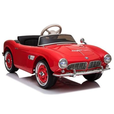 Electric Ride-On Car BMW Retro Red Painted