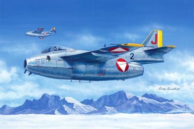 Hobby Boss SAAB J 29F Flying Barrel 81745 in 1:48 Hobby Boss 3481745 Bausatz