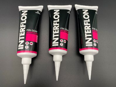 3x Interflon Fin Gear Additive 100ml Schaltgetriebe Zusatz Getriebeöl