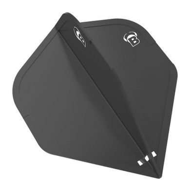 BULL'S DragonFlight | Set of 3 Flights | Schwarz / 3 Satz / Standard