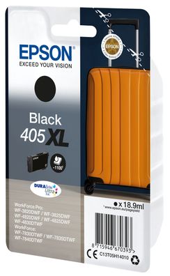 EPSON 4LB Singlepack Black 405XL DURABrite Ultra Ink