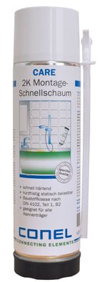 Conel CARE 2K-Montage-Schnellschaum B2 400ml f. Wannenträger-/Türzargenmontage