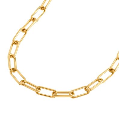 Boccia Schmuck Damenkette Titan goldplattiert 08059-02