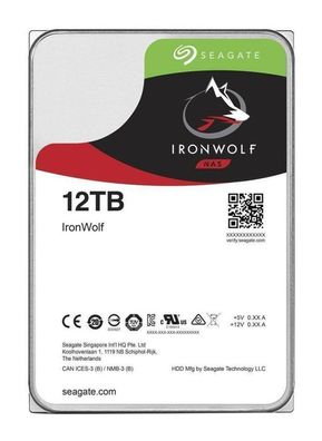 12TB Seagate IronWolf ST12000VN0008 7200RPM 256MB * Bring-In-Warranty*