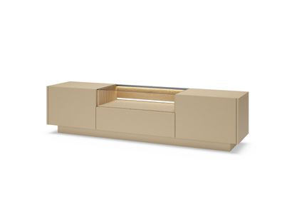 Fernsehschrank Hiro - E Tv - Lowboard 176 x 43 x 39,5 cm - Kakao/Cremona Eiche
