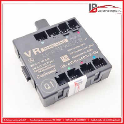 Steuergerät Tür Vorne Re A2129006418 Mercedes E-KLASSE S212 E200 CDI KOMBI