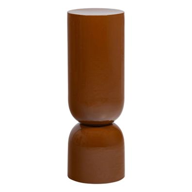 Pflanzenständer / Pflanzentopf Toval - Metall Honiggelb, Ø 32 cm (Gr. 32x32x95 cm)