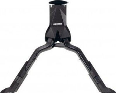 Ergotec Ständer DOUBLE FLEX 3 - Zweibeinständer, 28-29", schwarz matt