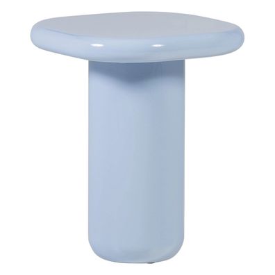 Beistelltisch Zava - MDF Hellblau (Gr. 50x50x61 cm)