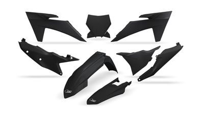 UFO PLAST Verkleidungssatz Für KTM-Modelle Aus ho schwarz