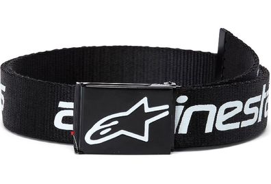 Alpinestars Herren Gürtel Linear Web Belt Black/White