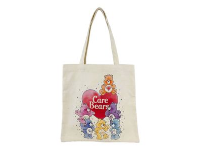 Die Glücksbärchis Shopper Tasche schlicht mit langen Henkeln Alltagstasche
