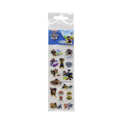 Paw Patrol Sticker geprägte Kinderaufkleber 14 tlg mit verschiedenen Motiven
