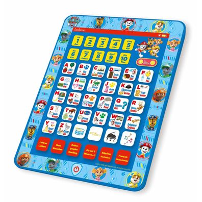 Paw Patrol Lerncomputer Kinder Laptop mit 62 Übungen Denkspiel Rechenspiel