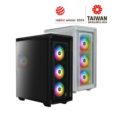 ADATA XPG PC-Gehäuse Battlecruiser II ST Midi-Tower weiß