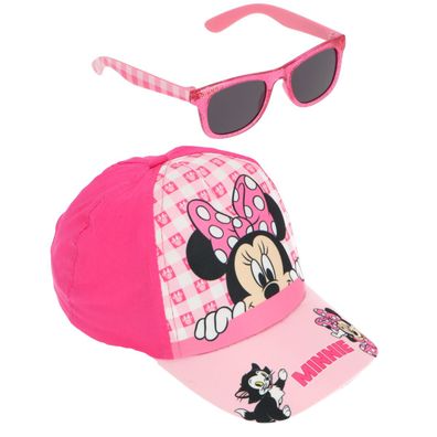 Disney Minnie Mouse Kinder Cap mit Sonnenbrille Baumwolle Alltag Freizeit