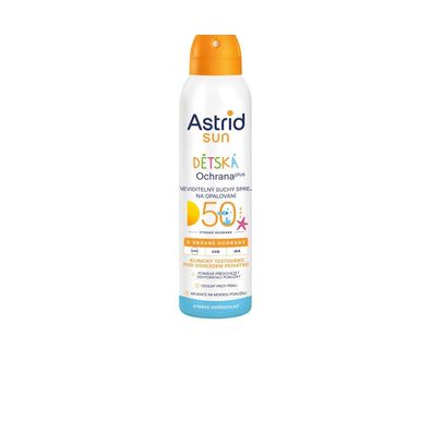Unsichtbares Trockenspray für Kinder zum Bräunen SPF 50 Sun 150 ml