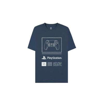 Playstation T-Shirt Controller Short Sleeved TS320038SNY