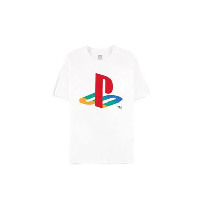 Playstation T-Shirt Logo Short Sleeved TS332627SNY