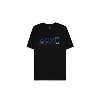 Playstation T-Shirt Controller Short Sleeved TS144777SNY
