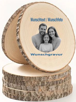Baumstupf mit Wunschgravur