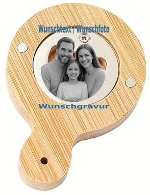 Flaschenöffner Einfinger mit Wunschgravur