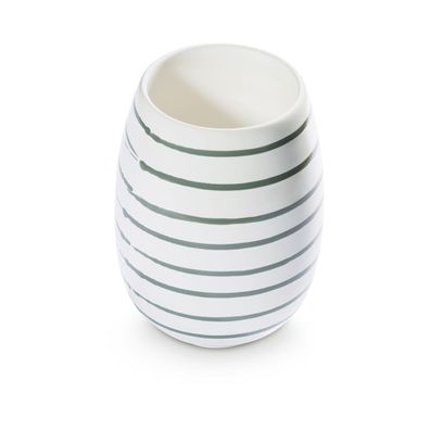 Gmundner Keramik Graugeflammt, Vase (H 15cm)