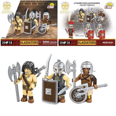 COBI 20066 Imperium Romanum Gladiatoren Klemmbaustein Figuren