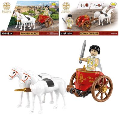 COBI 20069 Imperium Romanum Römischer Streitwagen Klemmbaustein Set