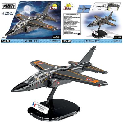 COBI 5842 Armed Forces Dassault Alpha Jet French Air Force Angriffsflugzeug