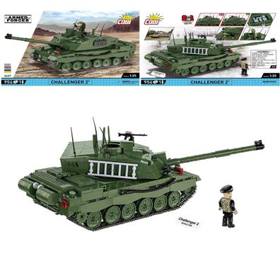 COBI 2627 Challenger 2 Panzer Armed Forces Klemmbaustein Set