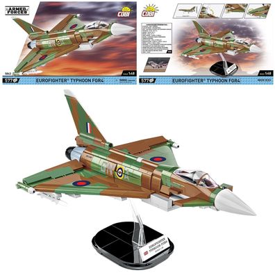 COBI 5843 Armed Forces Eurofighter Typhoon FGR4 "GiNA" Mehrzweckjäger